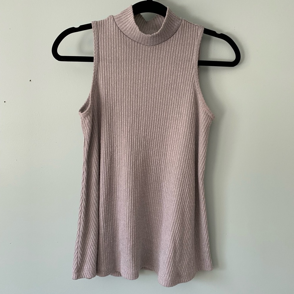 NY&C Grey Mock Turtleneck